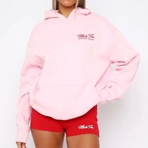 White Fox Boutique Light Pink Hoodie